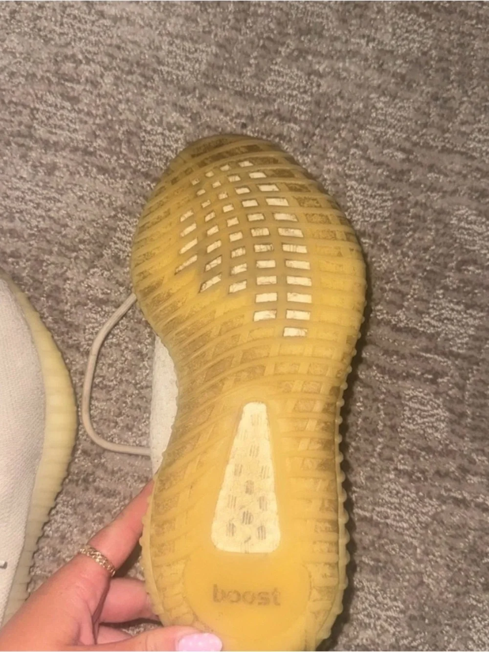 Cream Yeezys *WITH BOX*
